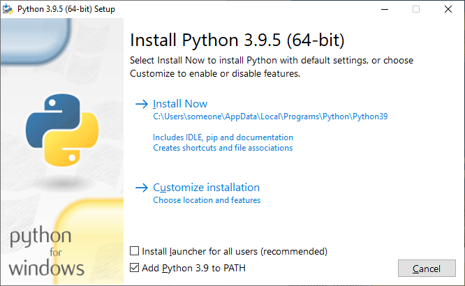 Python download link